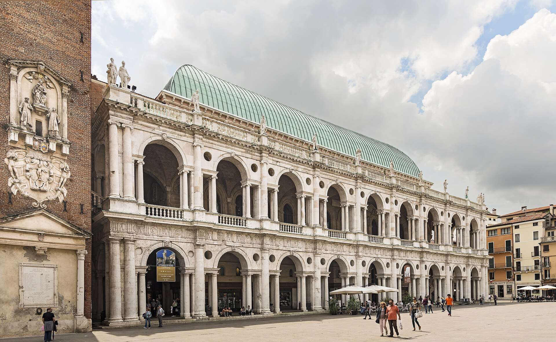 The Basilica Palladiana on Piazza dei Signori, Vicenza